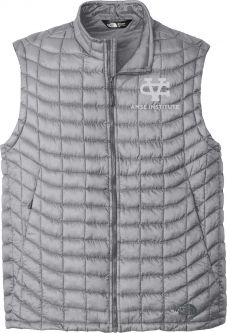 Men's North Face Vest, Mid Grey